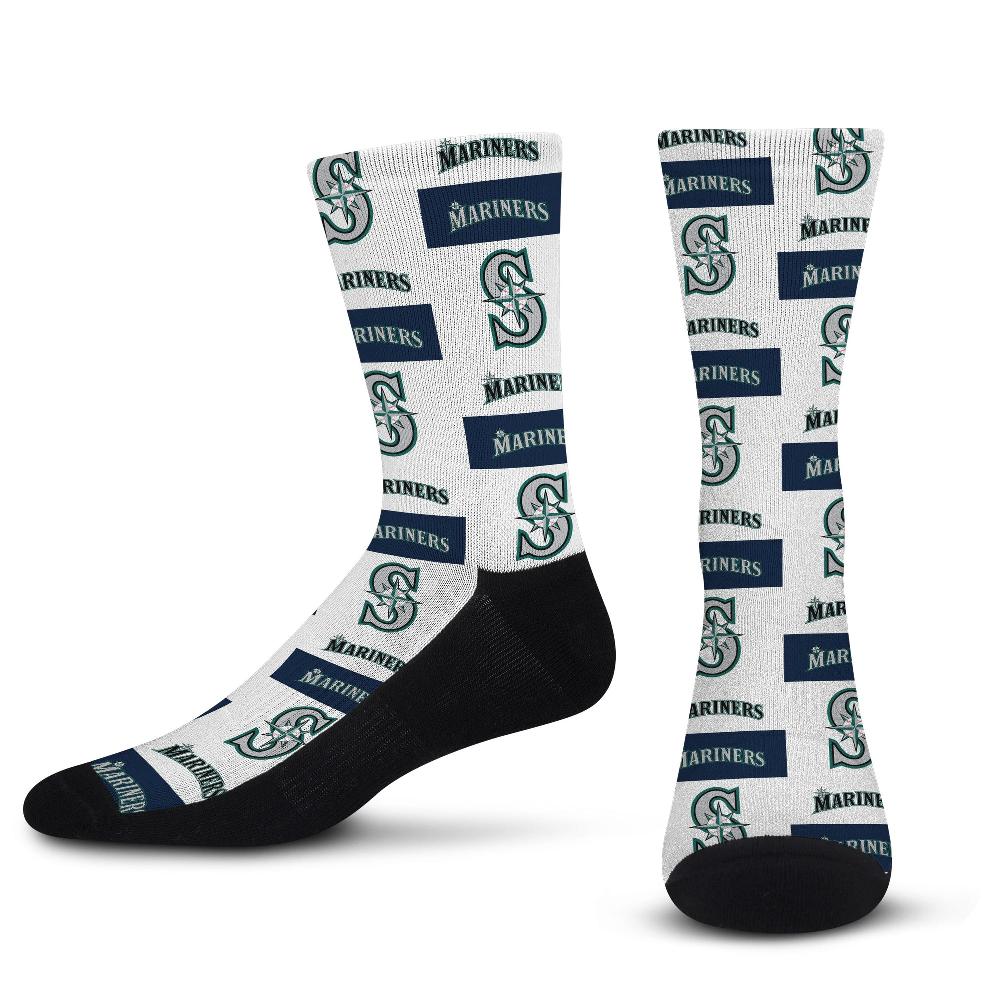 for bare feet Seattle Mariners Poster Print Socks Seattle Mariners Poster Print Socks