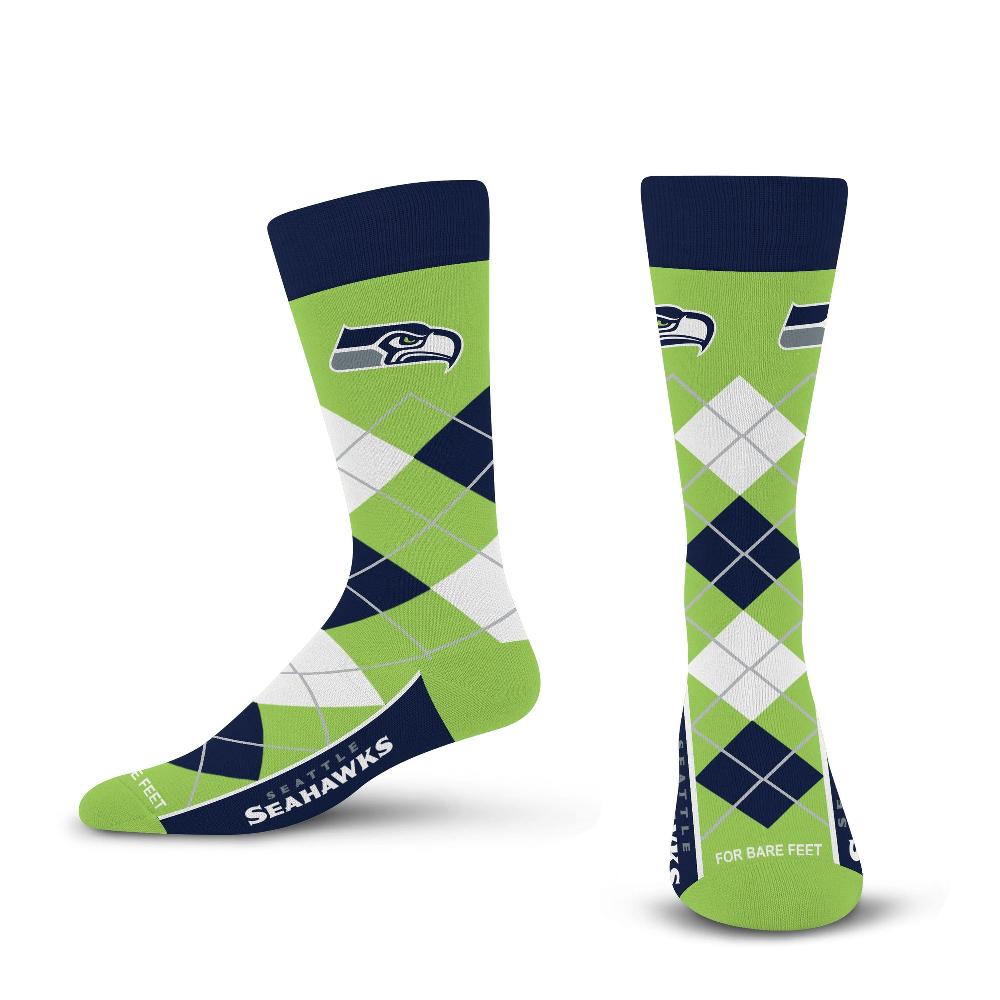 for bare feet Seattle Seahawks Argyle Remix Seattle Seahawks Argyle Remix