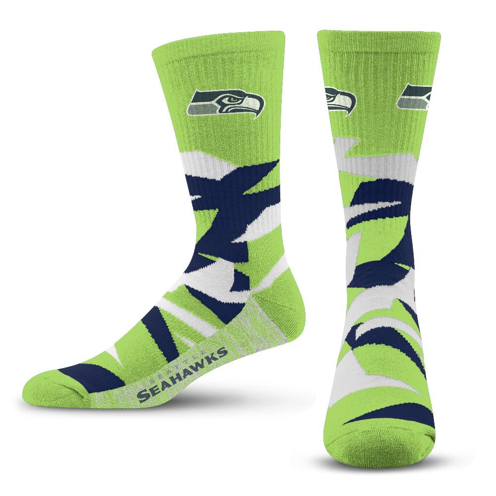 for bare feet Seattle Seahawks Breakout Premium Crew Socks Seattle Seahawks Breakout Premium Crew Socks