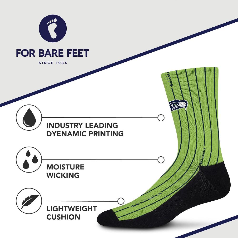 For Bare Feet Seattle Seahawks Pinstripe Seattle Seahawks Pinstripe