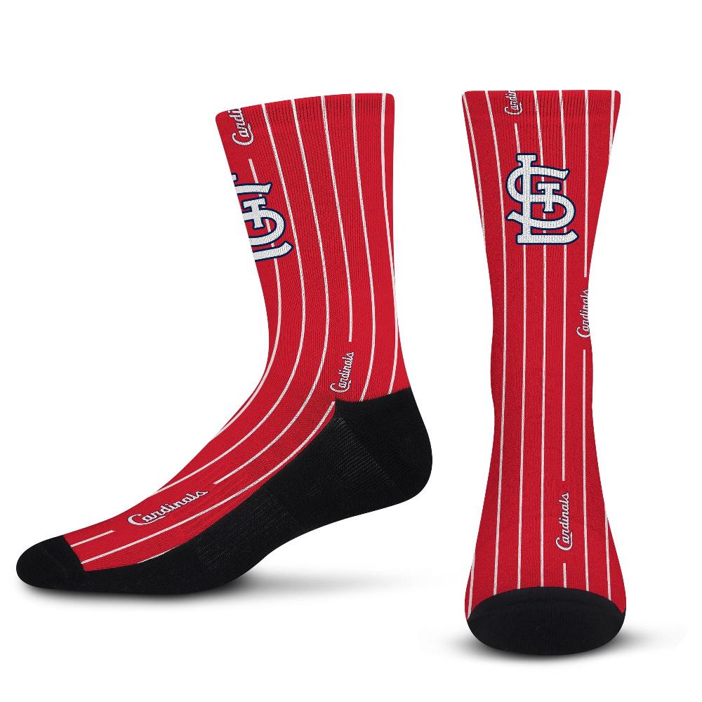 for bare feet St. Louis Cardinals Pinstripe Socks St. Louis Cardinals Pinstripe Socks