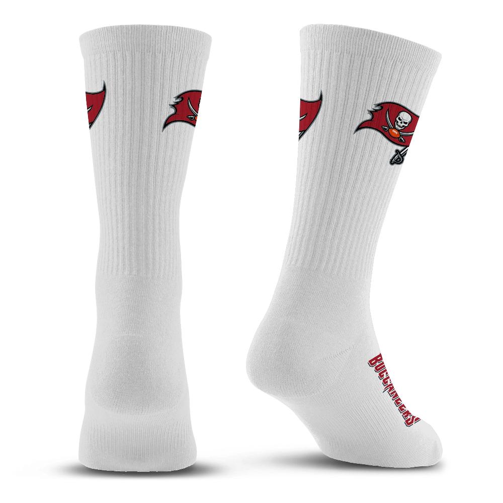For Bare Feet Tampa Bay Buccaneers Refresh Premium Crew Socks Tampa Bay Buccaneers Refresh Premium Crew Socks