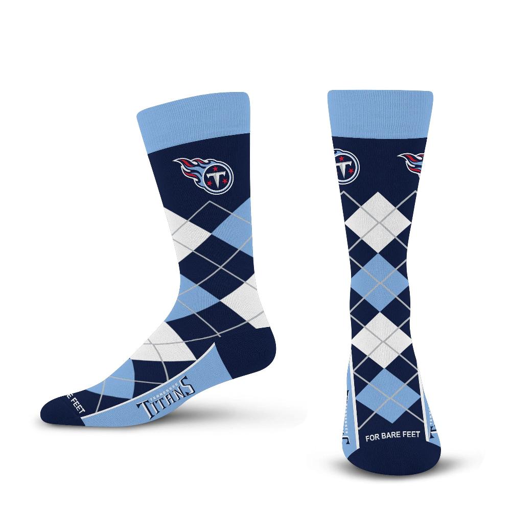 for bare feet Tennessee Titans Argyle Remix Tennessee Titans Argyle Remix