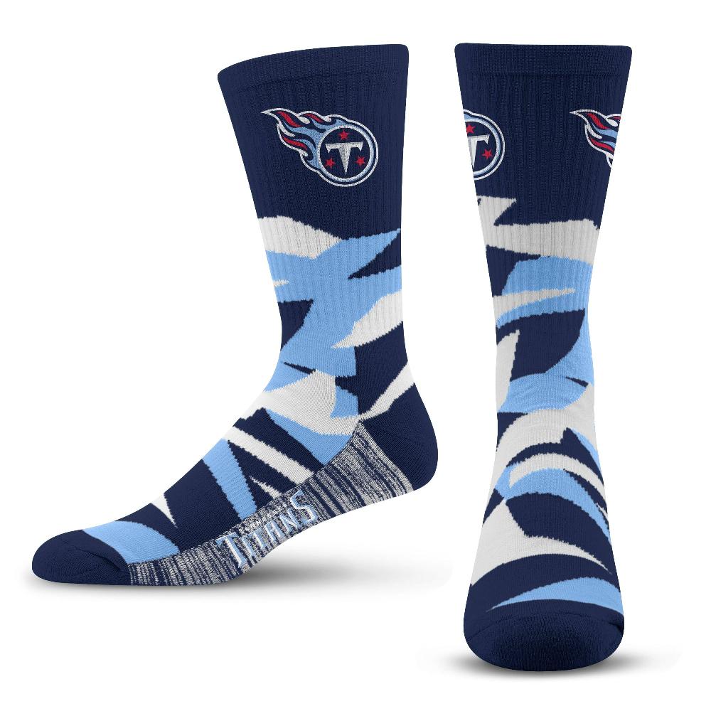 for bare feet Tennessee Titans Breakout Premium Crew Socks Tennessee Titans Breakout Premium Crew Socks