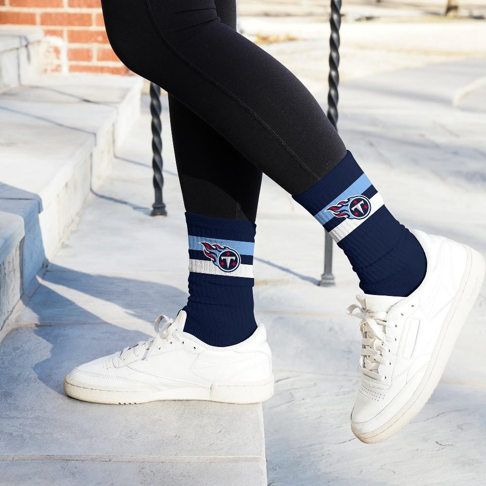 For Bare Feet Tennessee Titans Legend Premium Crew Socks Tennessee Titans Legend Premium Crew Socks