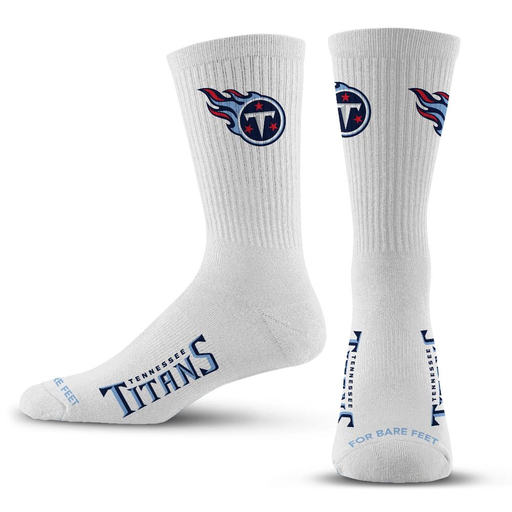 for bare feet Tennessee Titans Refresh Premium Crew Socks Tennessee Titans Refresh Premium Crew Socks