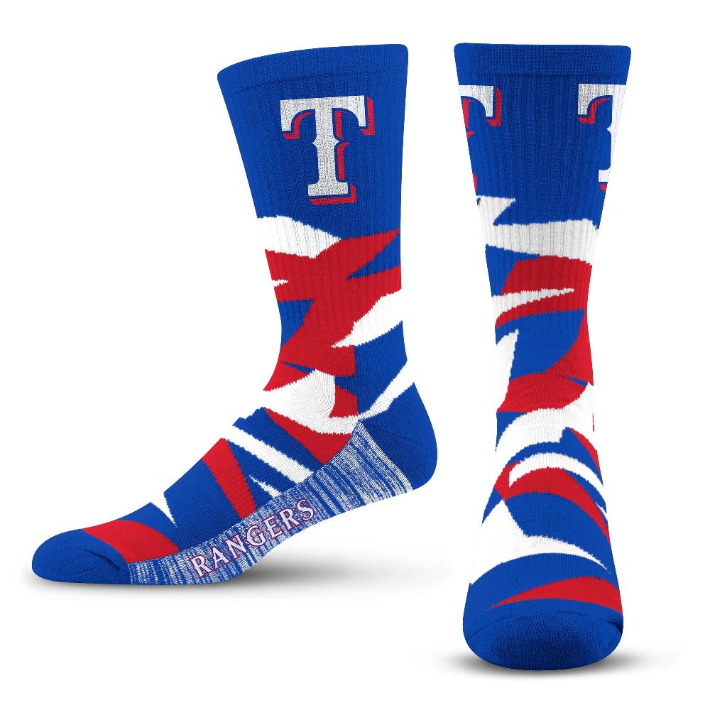 for bare feet Texas Rangers Breakout Premium Crew Socks Texas Rangers Breakout Premium Crew Socks