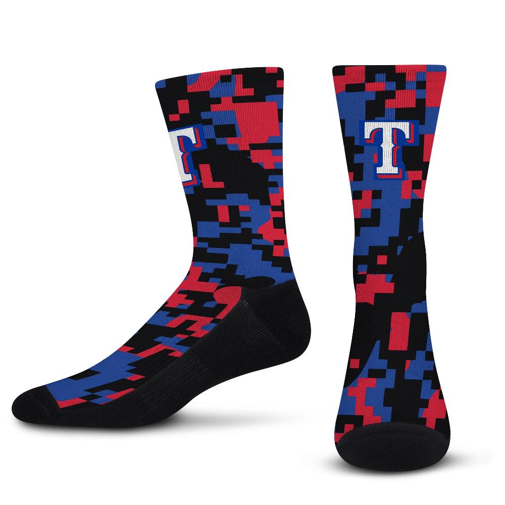 for bare feet Texas Rangers Digi Socks Texas Rangers Digi Socks