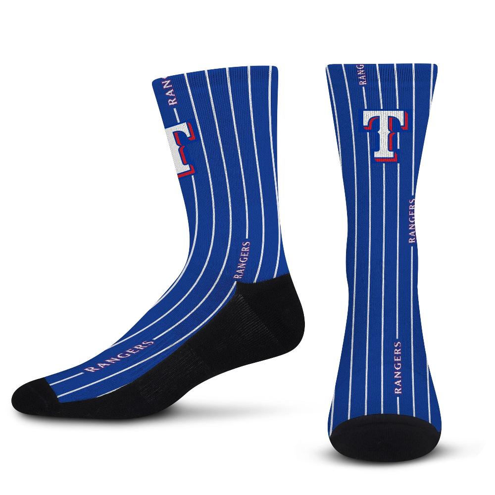 for bare feet Texas Rangers Pinstripe Socks Texas Rangers Pinstripe Socks