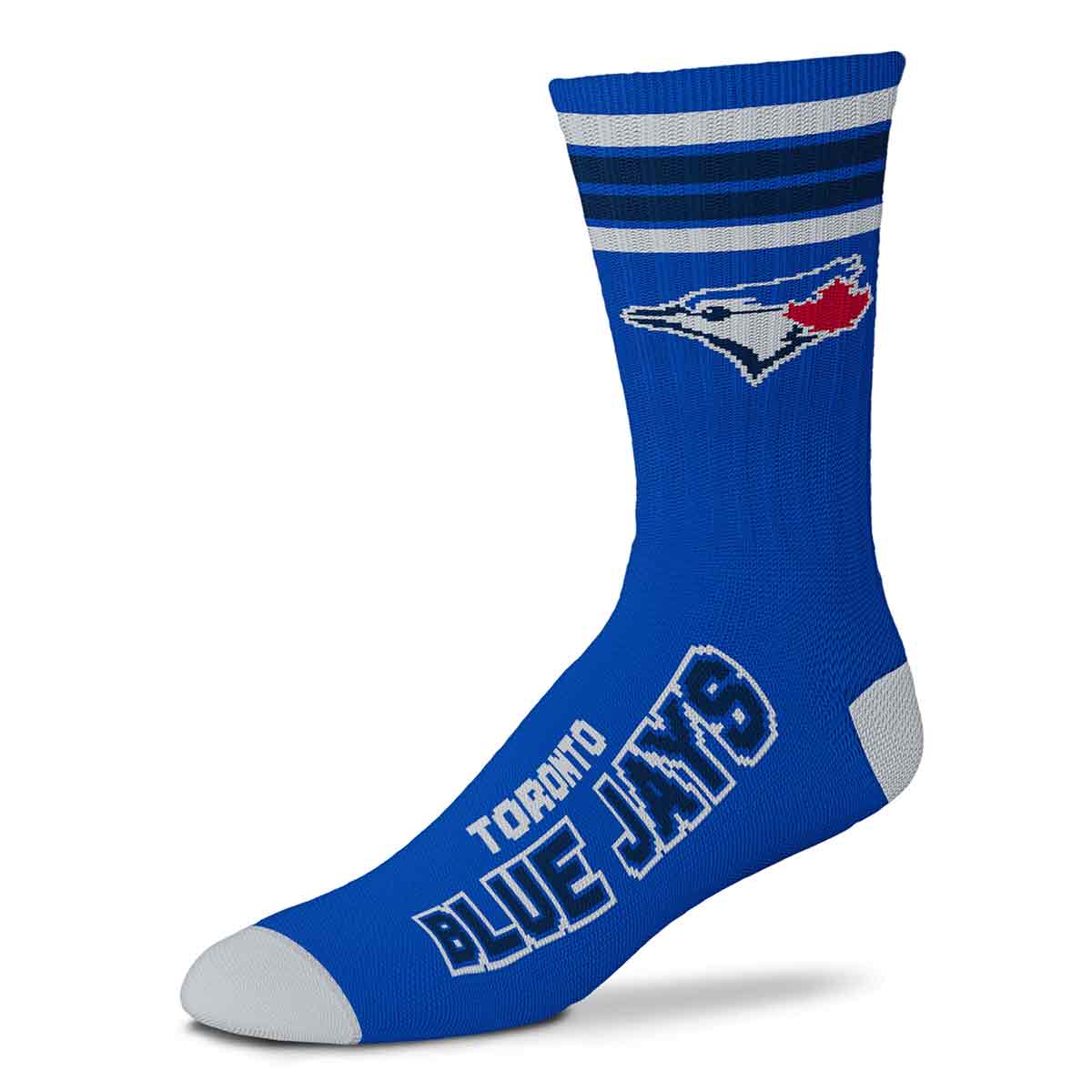 for bare feet Toronto Blue Jays 4 Stripe Deuce Socks