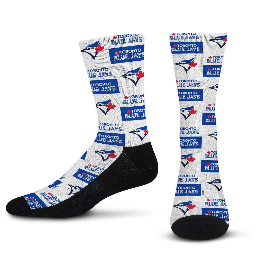 for bare feet Toronto Blue Jays Poster Print Socks Toronto Blue Jays Poster Print Socks