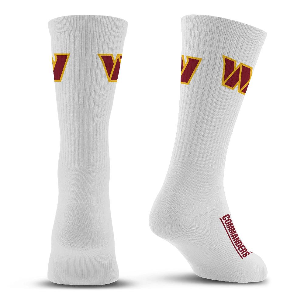 For Bare Feet Washington Commanders Refresh Premium Crew Socks Washington Commanders Refresh Premium Crew Socks