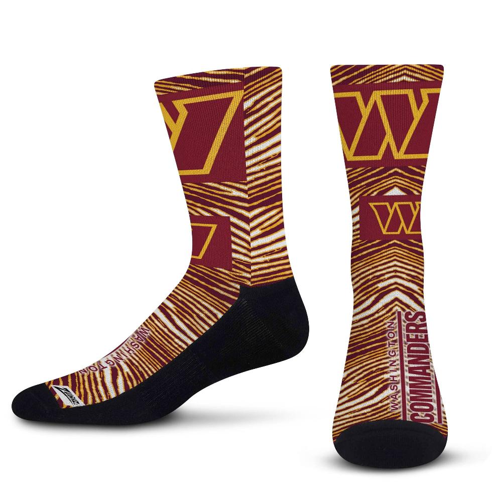 for bare feet Washington Commanders Zubaz Fever Washington Commanders Zubaz Fever