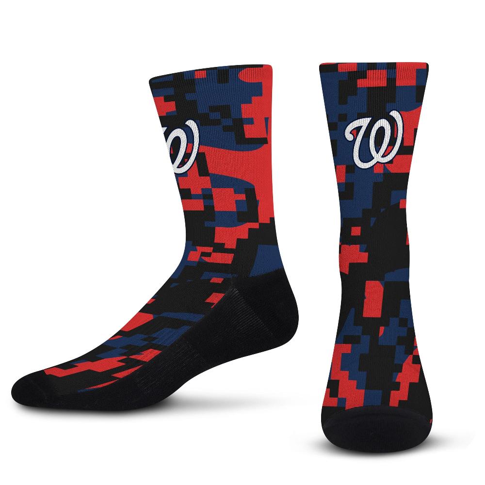 for bare feet Washington Nationals Digi Socks Washington Nationals Digi Socks