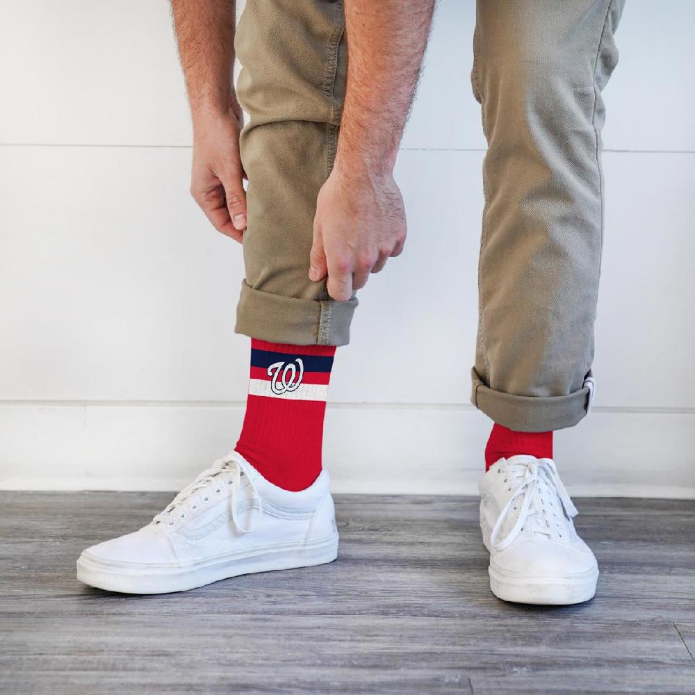 For Bare Feet Washington Nationals Legend Premium Crew Socks Washington Nationals Legend Premium Crew Socks