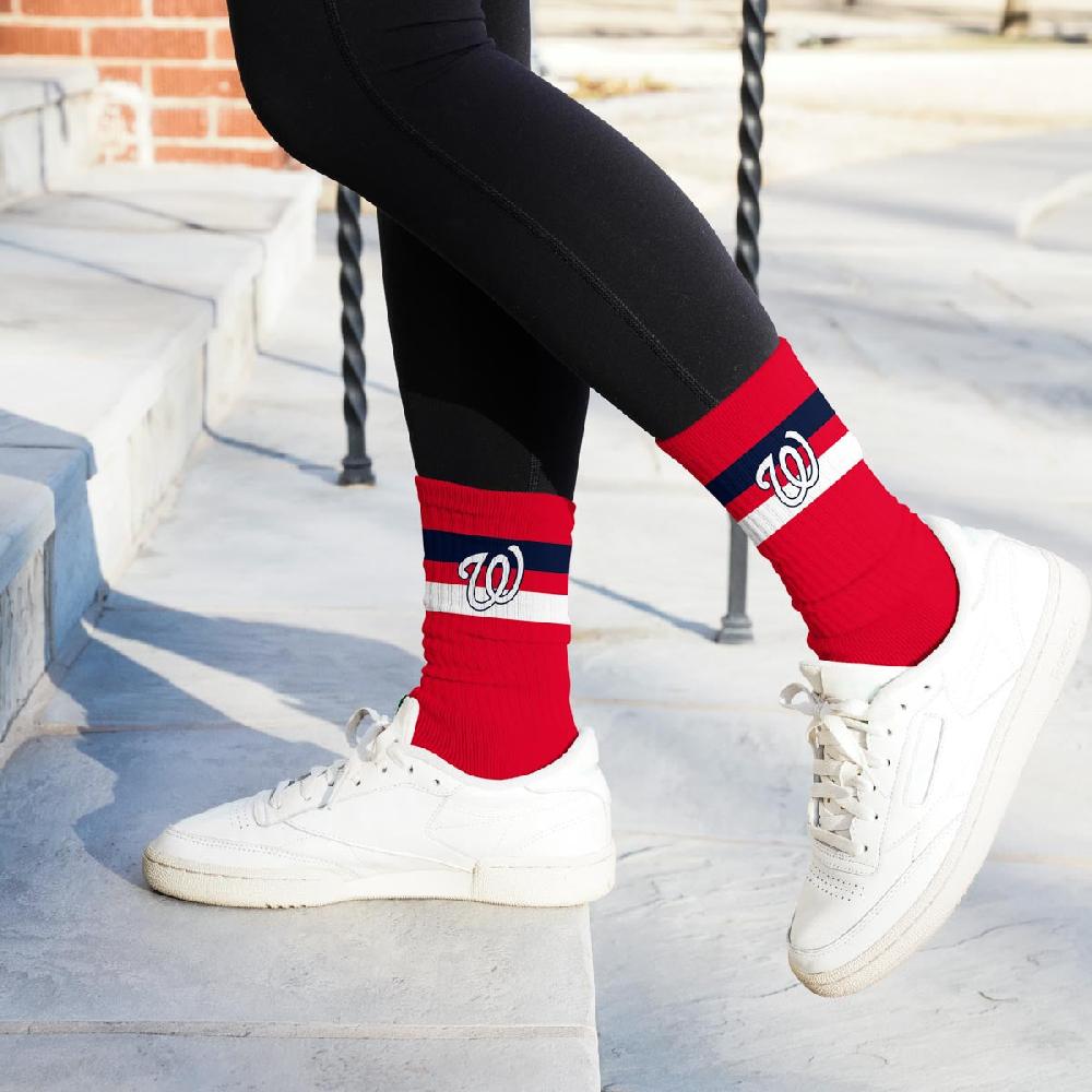 For Bare Feet Washington Nationals Legend Premium Crew Socks Washington Nationals Legend Premium Crew Socks