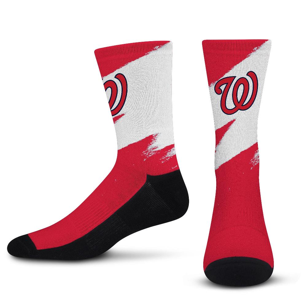 for bare feet Washington Nationals Tear It Up Socks Washington Nationals Tear It Up Socks