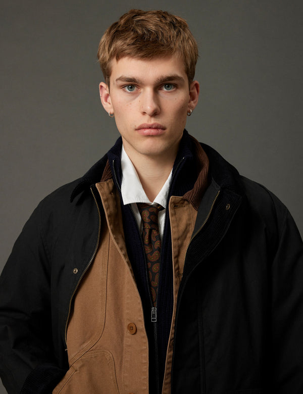 Forét BERRY OVERSHIRT - BURNT KHAKI