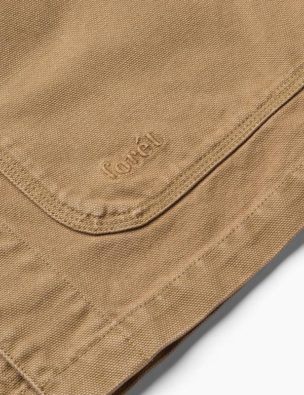 Forét BERRY OVERSHIRT - BURNT KHAKI