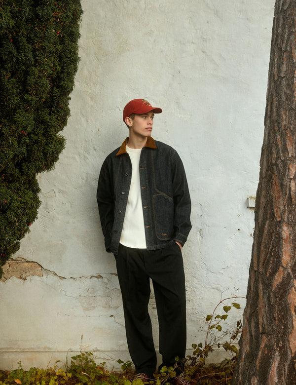 Forét BERRY OVERSHIRT - DARK DENIM