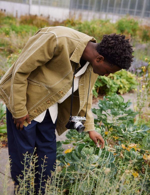 Forét BERRY OVERSHIRT - OLIVE