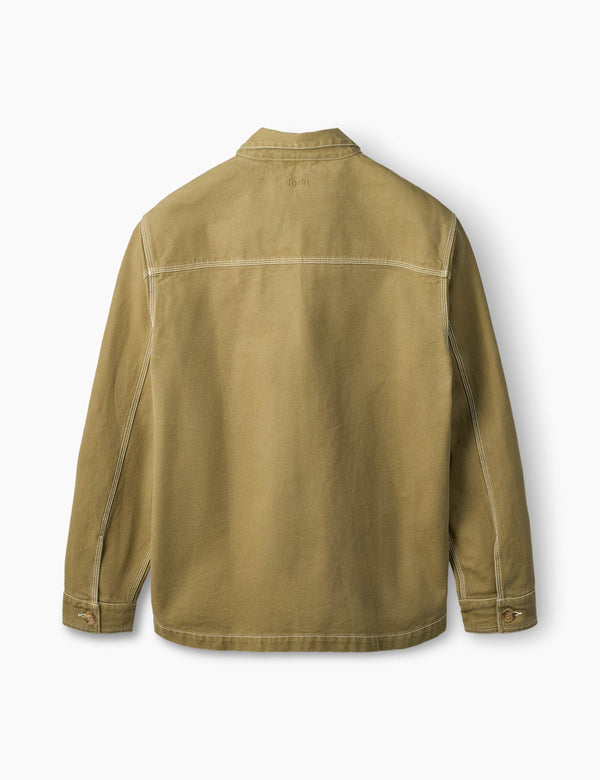 Forét BERRY OVERSHIRT - OLIVE