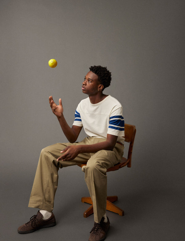 Forét BLAZE T-SHIRT - CLOUD