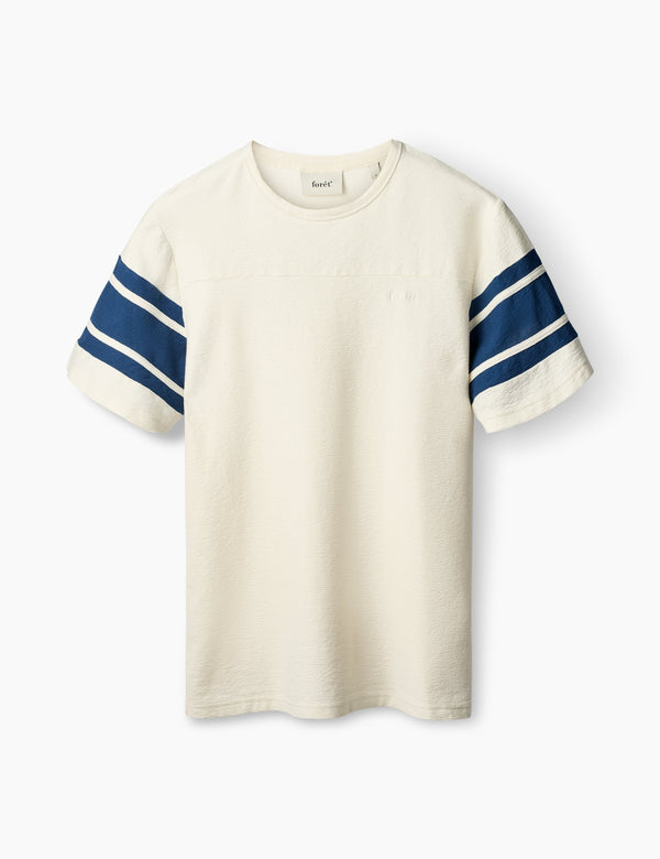 forét BLAZE T-SHIRT - CLOUD