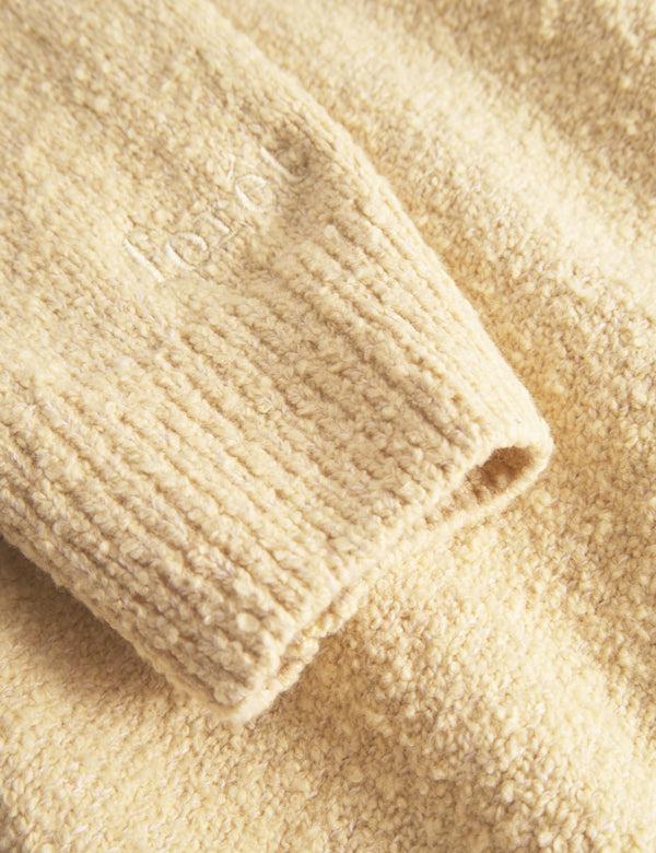 Forét BLOOM BOUCLE KNIT - DUSTY YELLOW