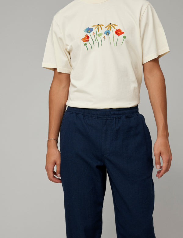 Forét BOTANIC T-SHIRT - CLOUD