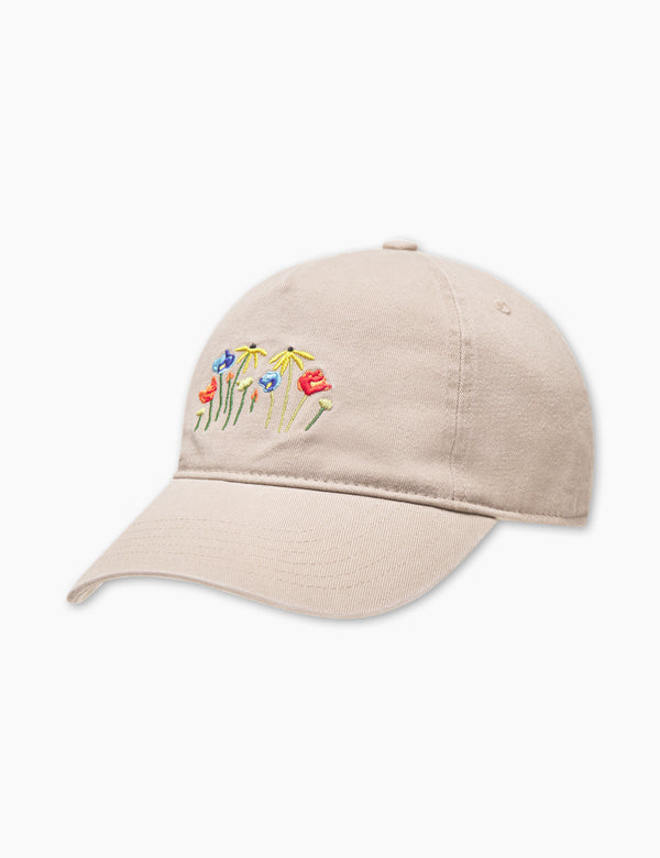 forét BOTANIC WASHED CAP - KHAKI