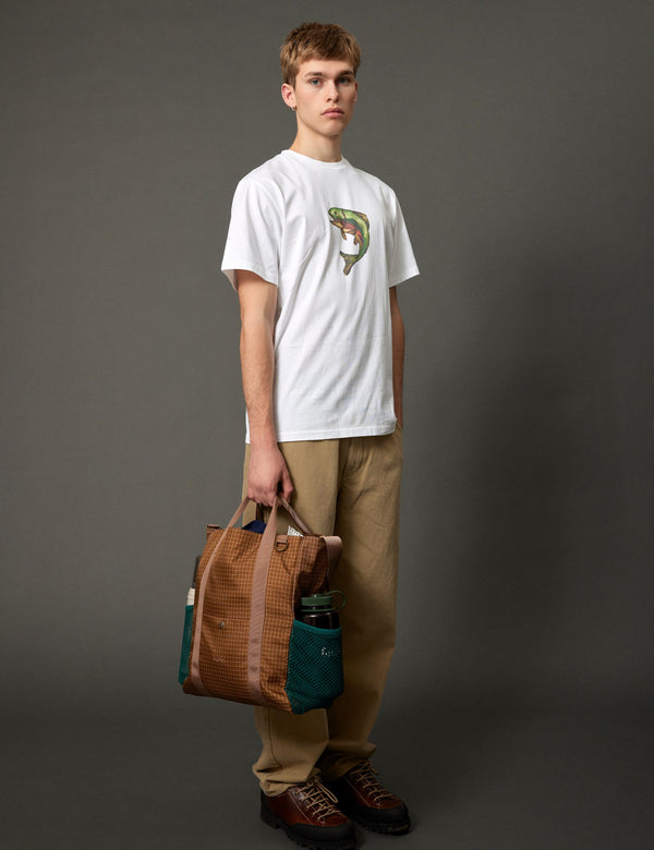 Forét CATCH T-SHIRT - WHITE