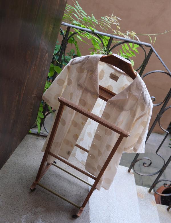 Forét CIRCLE SHIRT - CLOUD