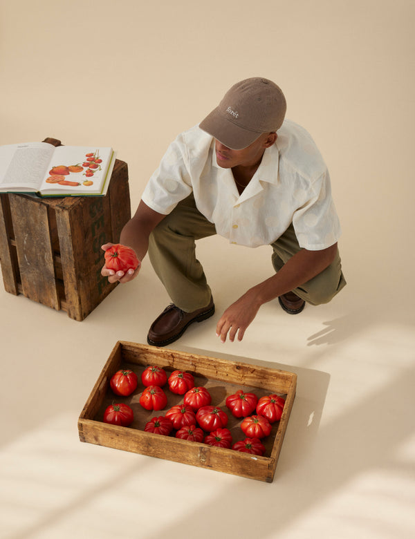 Forét CIRCLE SHIRT - CLOUD