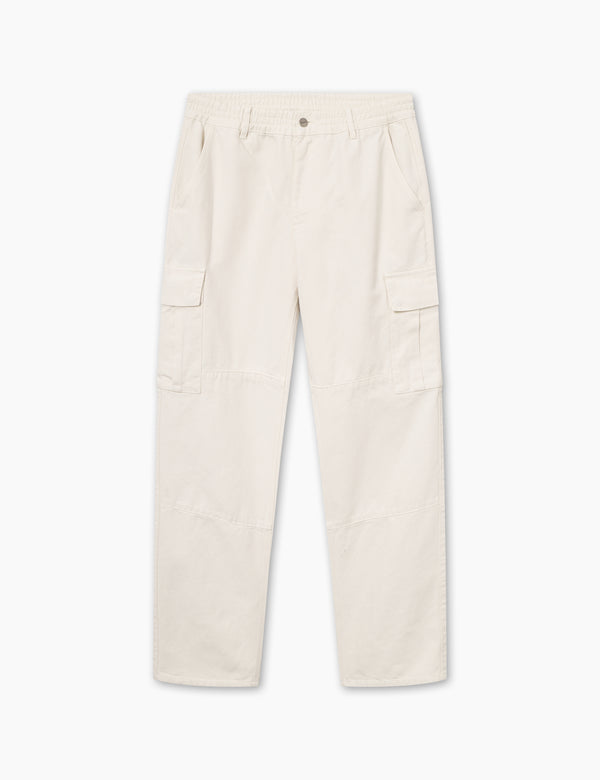 forét CLAY CARGO PANTS - CLOUD