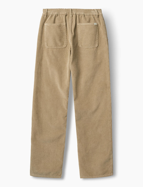 Forét CLAY CORDUROY PANTS - KHAKI
