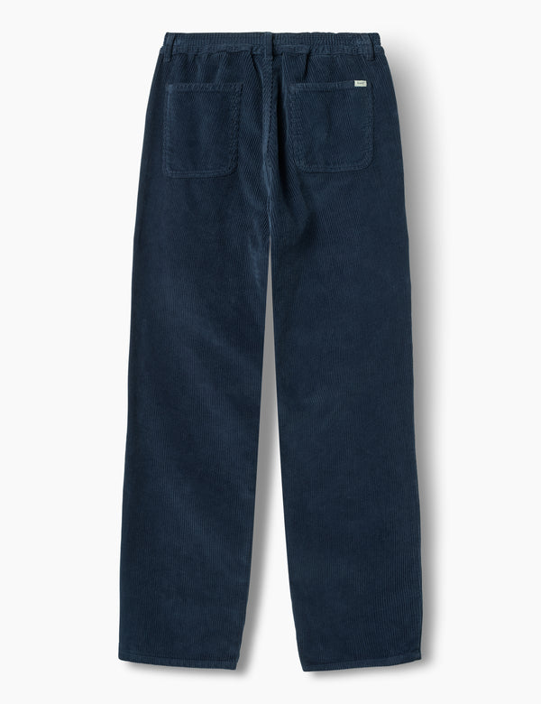 Forét CLAY CORDUROY PANTS - NAVY