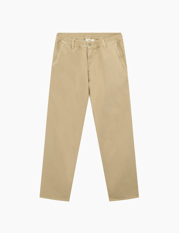 forét CLAY PANTS - KHAKI