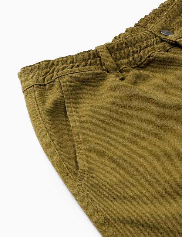 Forét CLAY TWILL SHORTS - OLIVE
