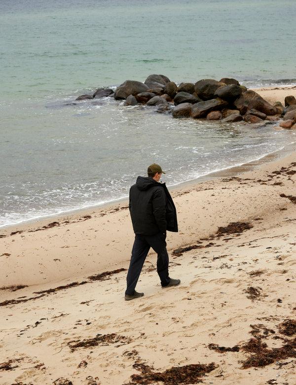 Forét DAWDLE JACKET - BLACK