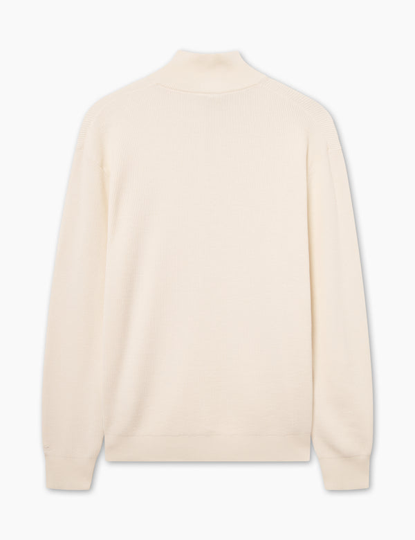 Forét DELTA RIB HALF ZIP - CLOUD