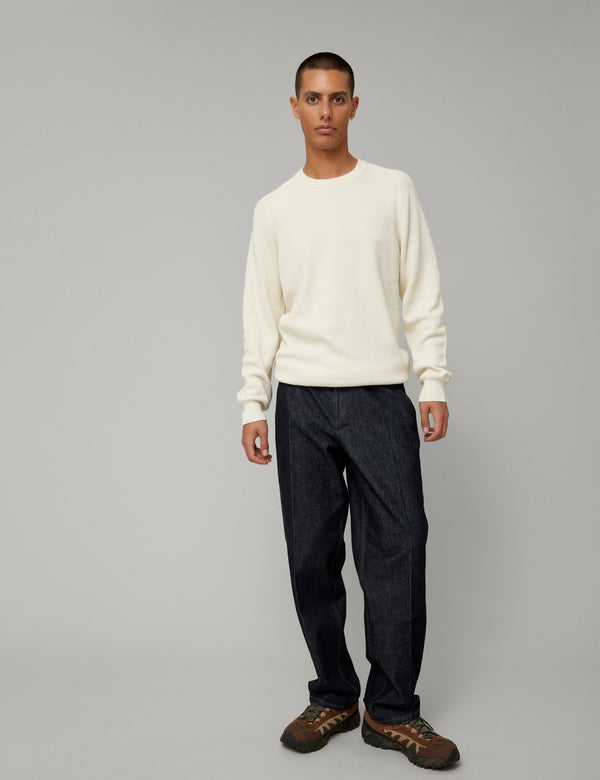 Forét DELTA RIB KNIT - CLOUD