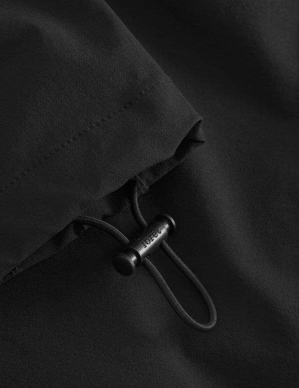 Forét DEW OVERTHREW JACKET - BLACK