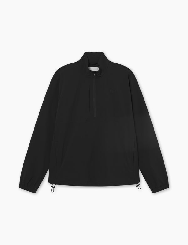 forét DEW OVERTHREW JACKET - BLACK