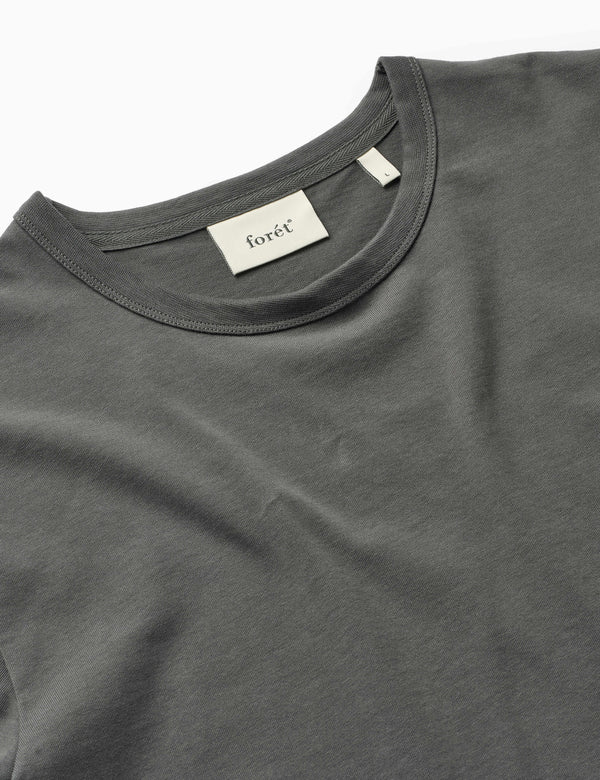 Forét EAST T-SHIRT - DARK GREY