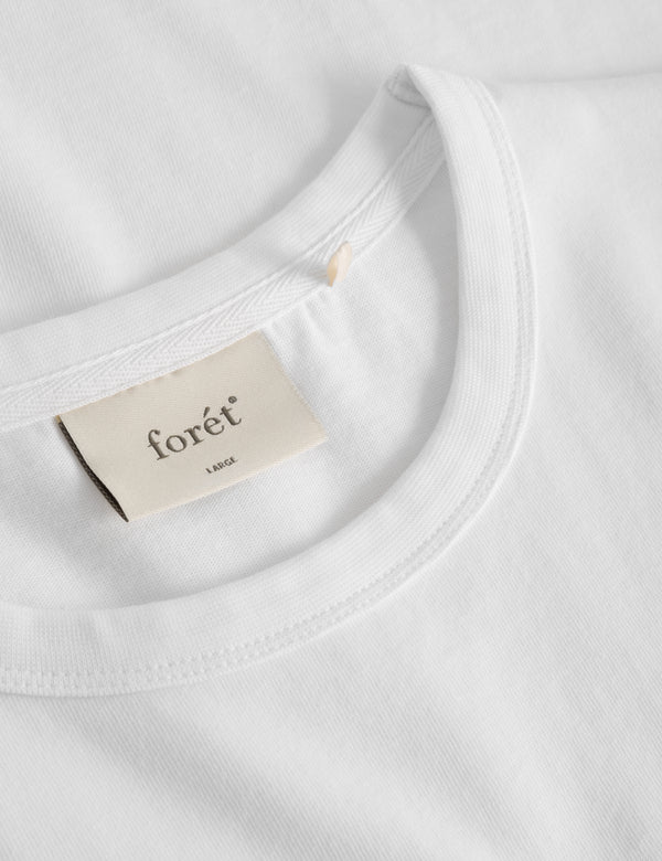 Forét EAST T-SHIRT - WHITE