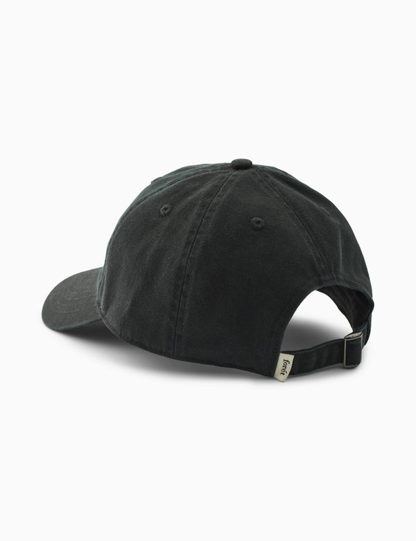 Forét ELEMENT MUG WASHED CAP - BLACK