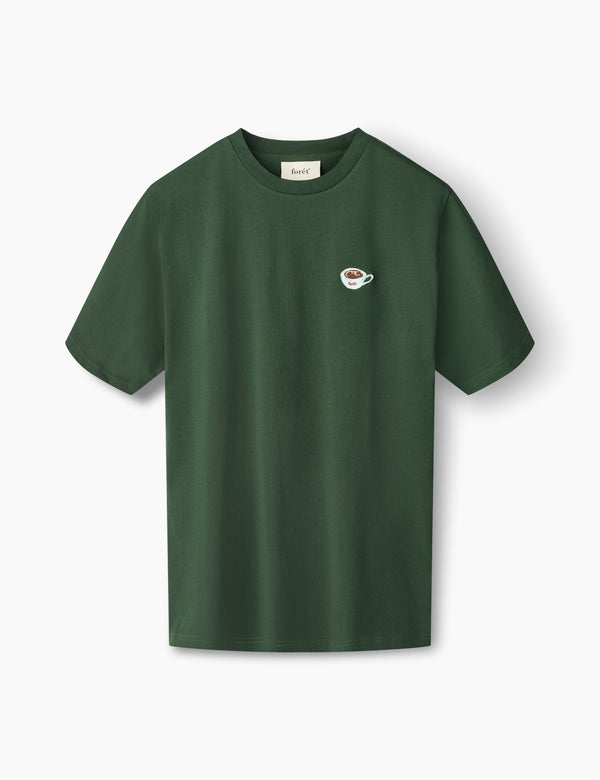 forét ELEMENT T-SHIRT - DARK GREEN MUG