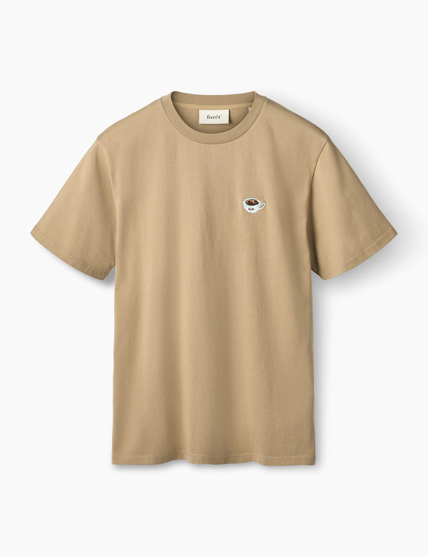 forét ELEMENT T-SHIRT - KHAKI MUG