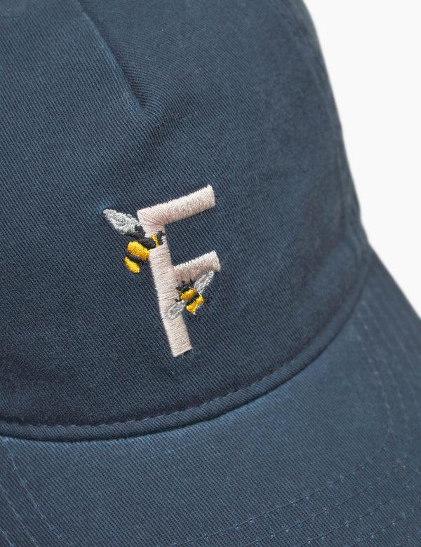 Forét FAUNA WASHED CAP - NAVY
